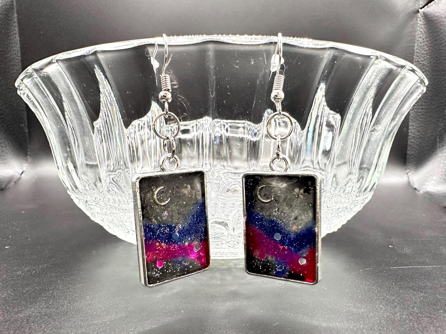Galaxy Night Sky Earrings