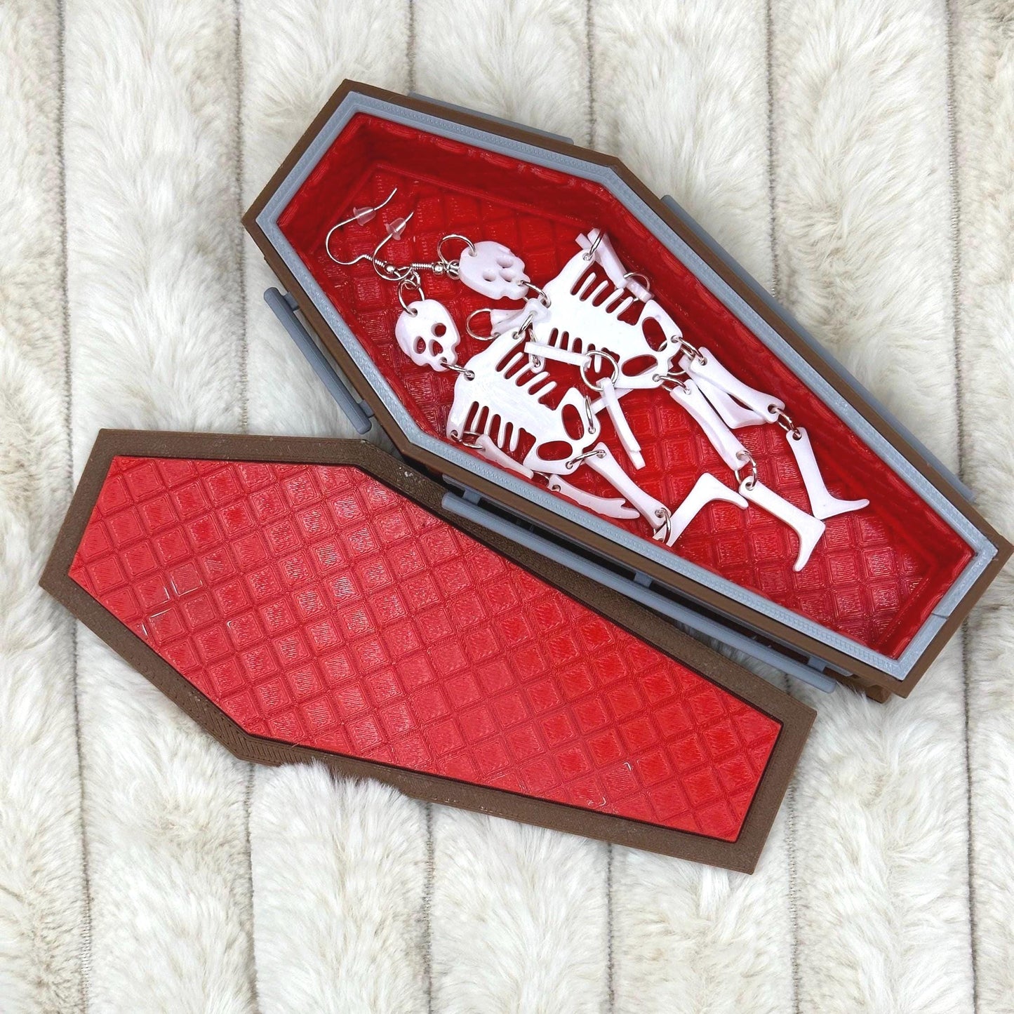 Skeleton Bone Daddy Dangle Earrings