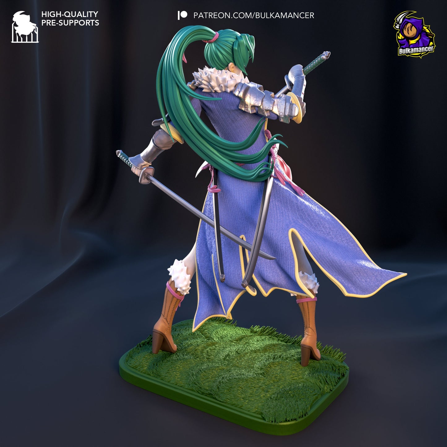 Lyndis - Fire Emblem | 3D Printed Resin | SOME ASSEMBLY REQUIRED
