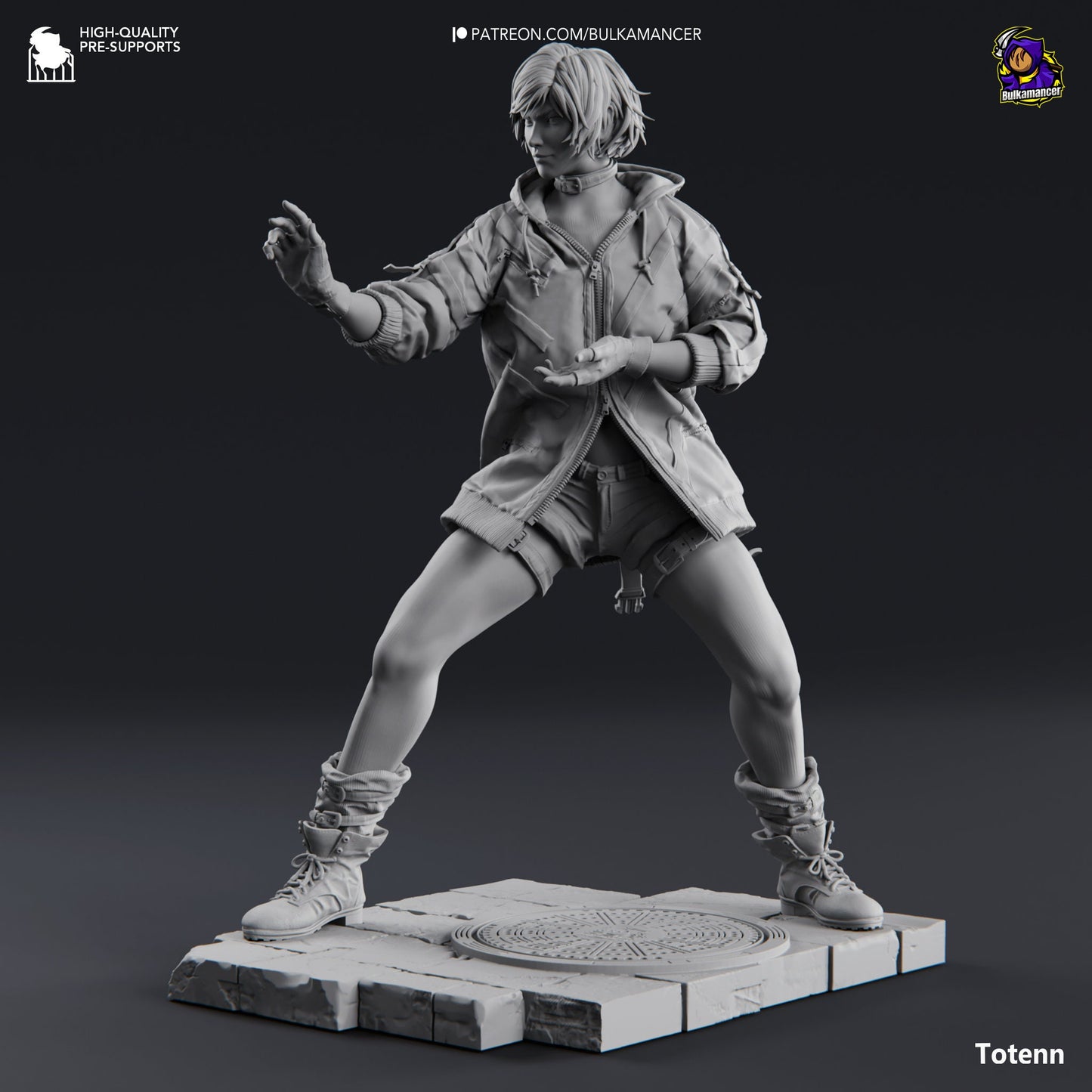 Reina - Tekken 8 | 3D Printed | SOME ASSEMBLY REQUIRED