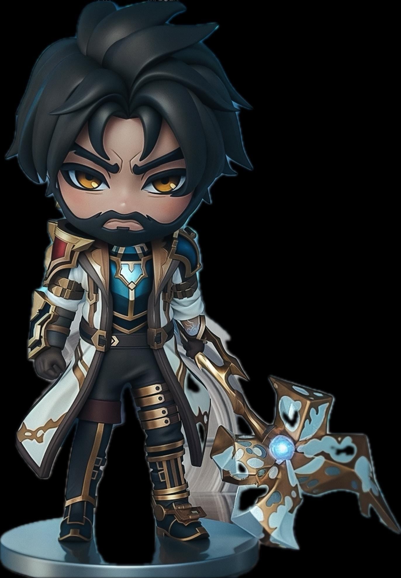 Jayce Arcane Chibi Figurine