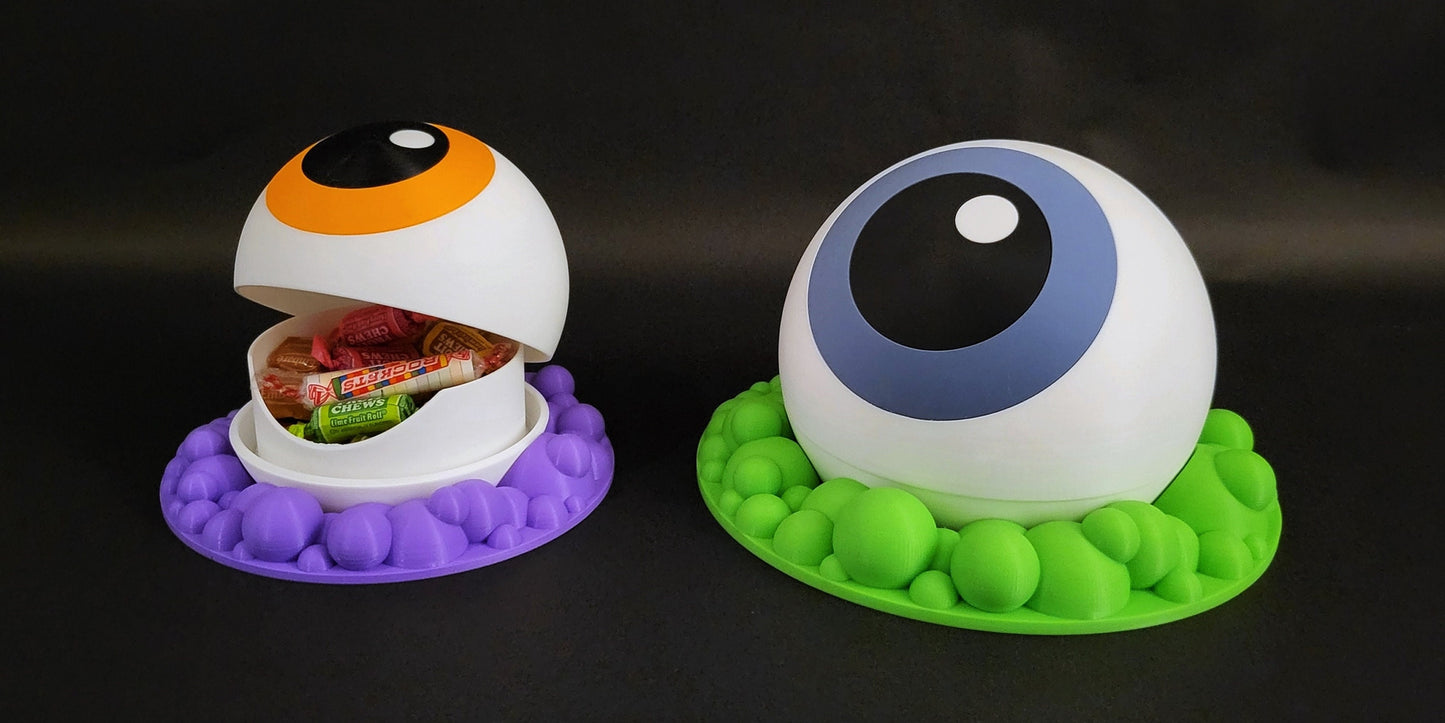 EyeBall Candy Bowl | 3D Printed | PLA Filament
