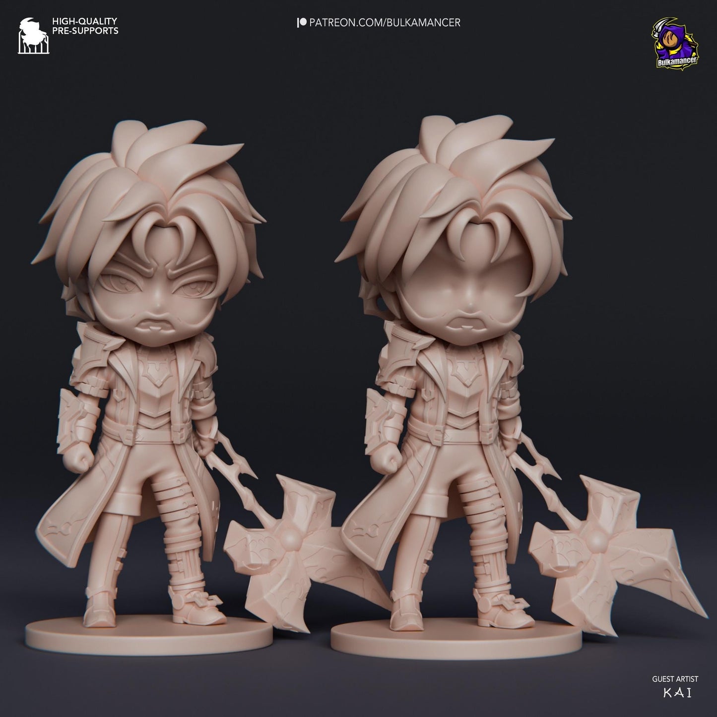 Jayce Arcane Chibi Figurine