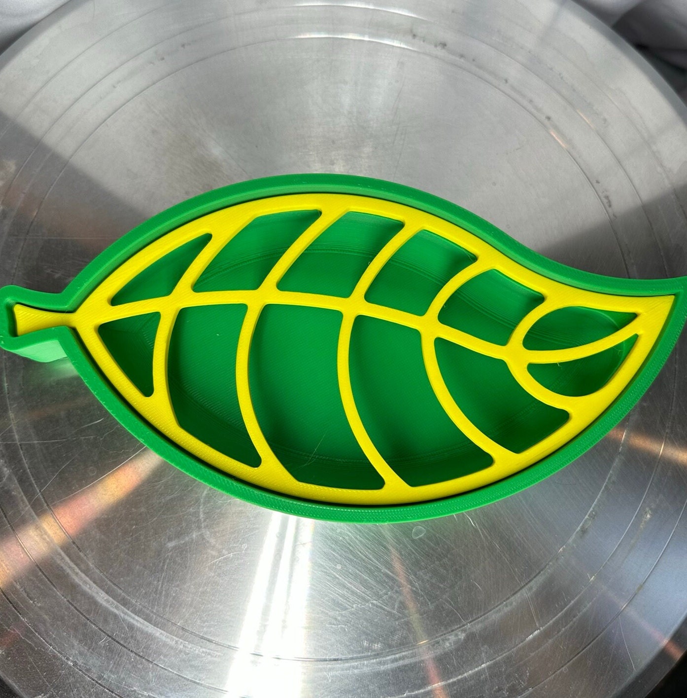 Large Leaf Soap Dish (7.5in long) | 3D Printed | PLA Filament