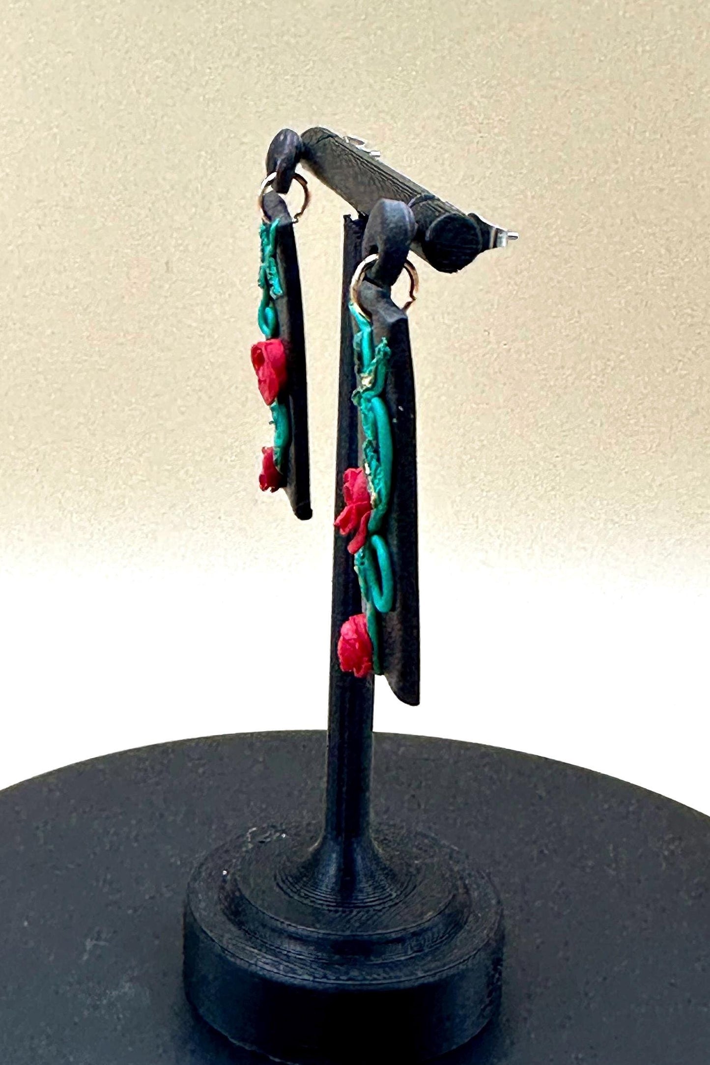 Rose Garden Dangle Earrings