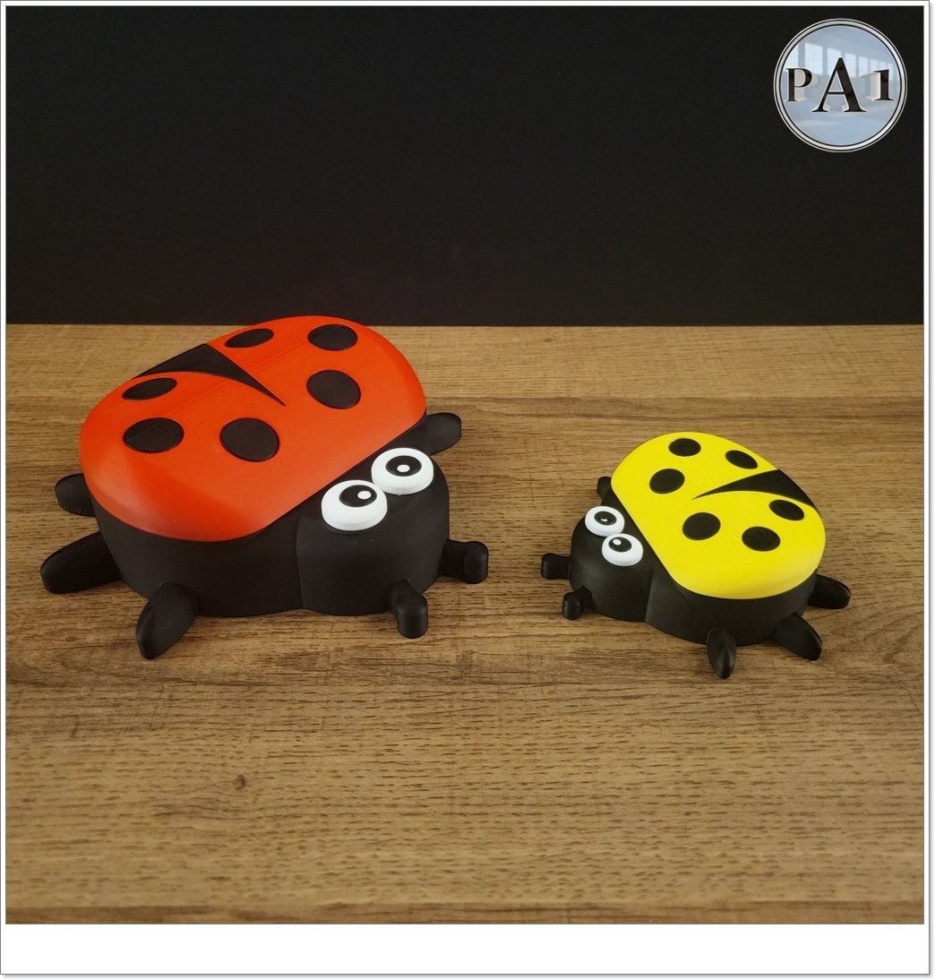 Ladybug Soap Dish & Small Box