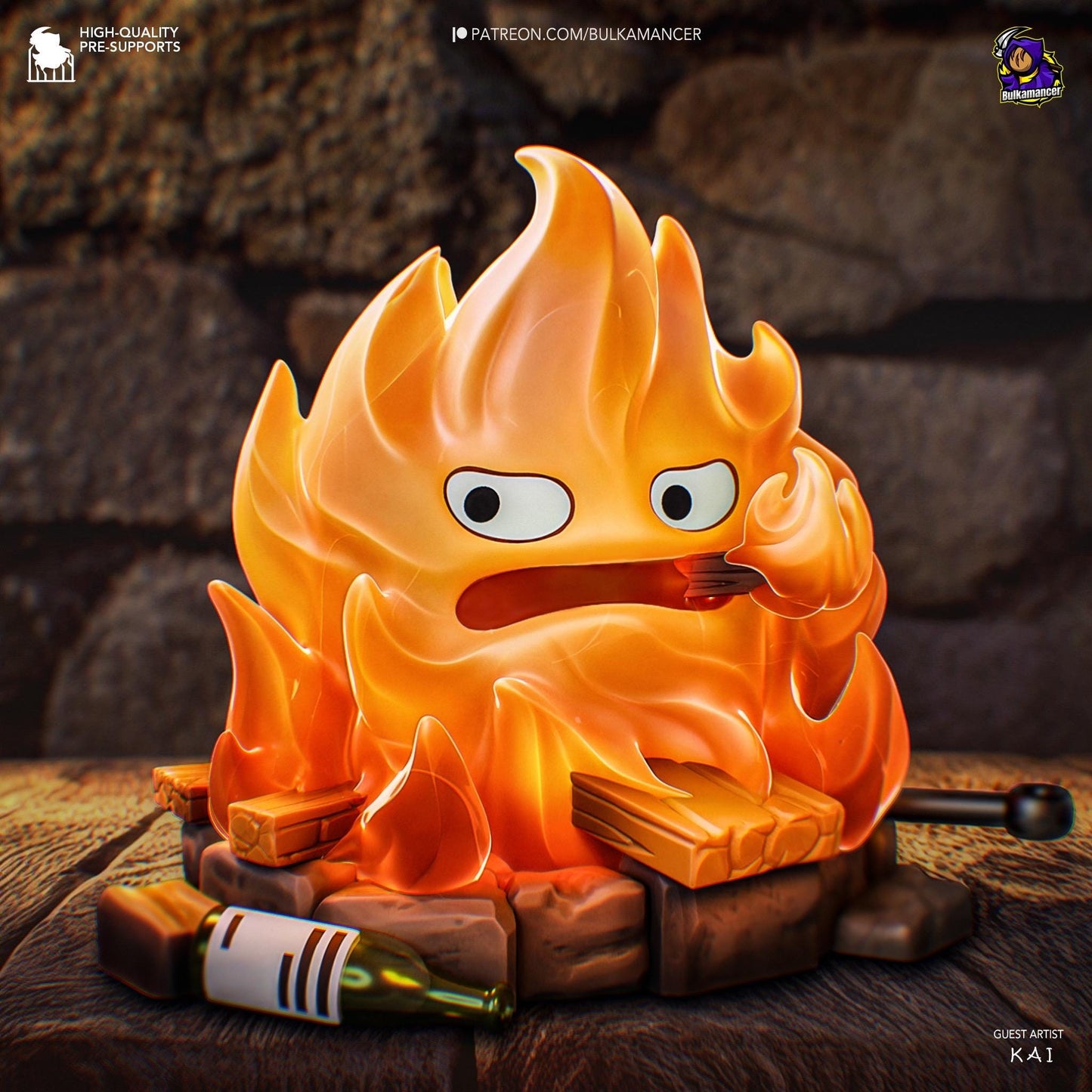 Calcifer Chibi Figurine