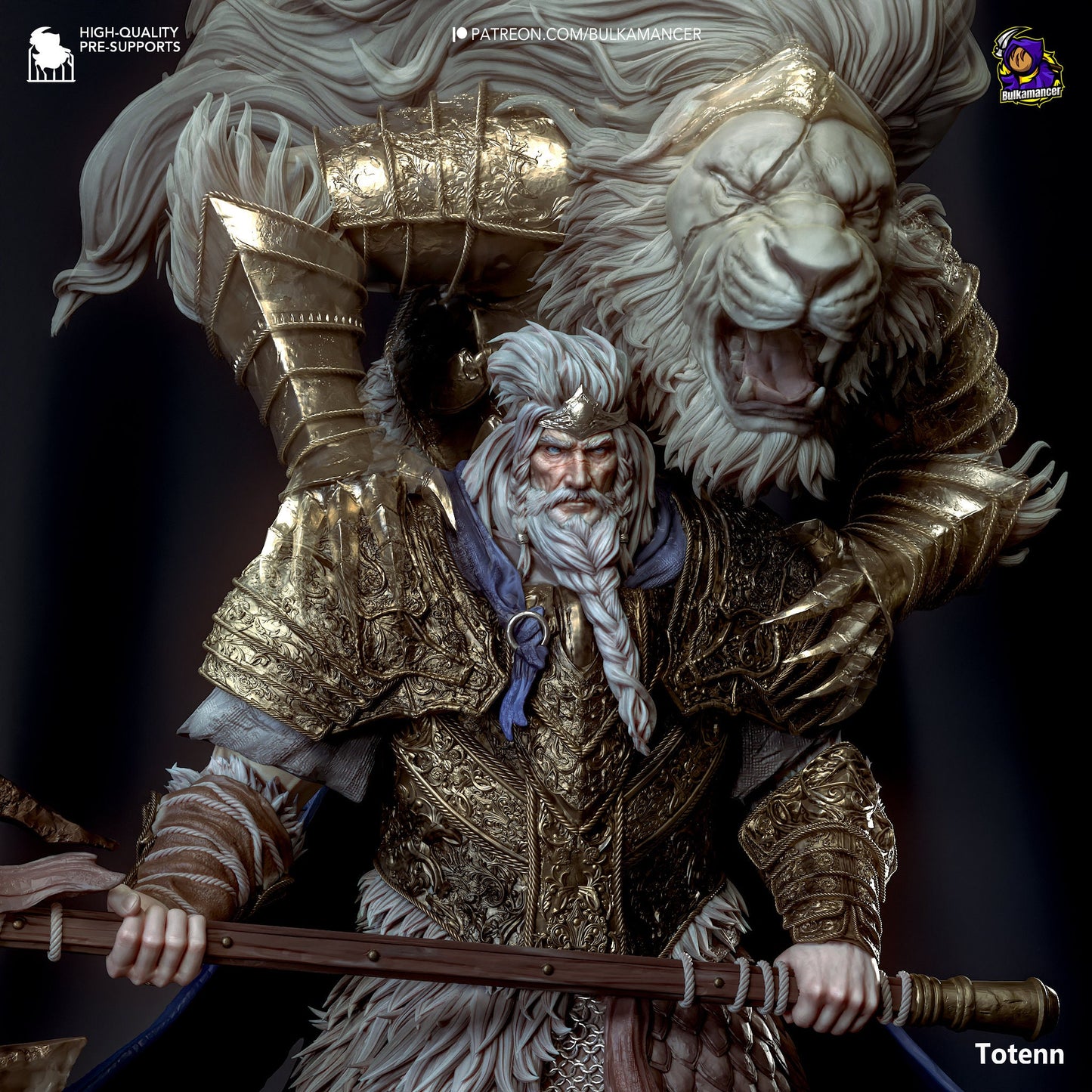 Godfrey Elden Ring | SOME ASSEMBLY REQUIRED | Glue included | 3D Printed