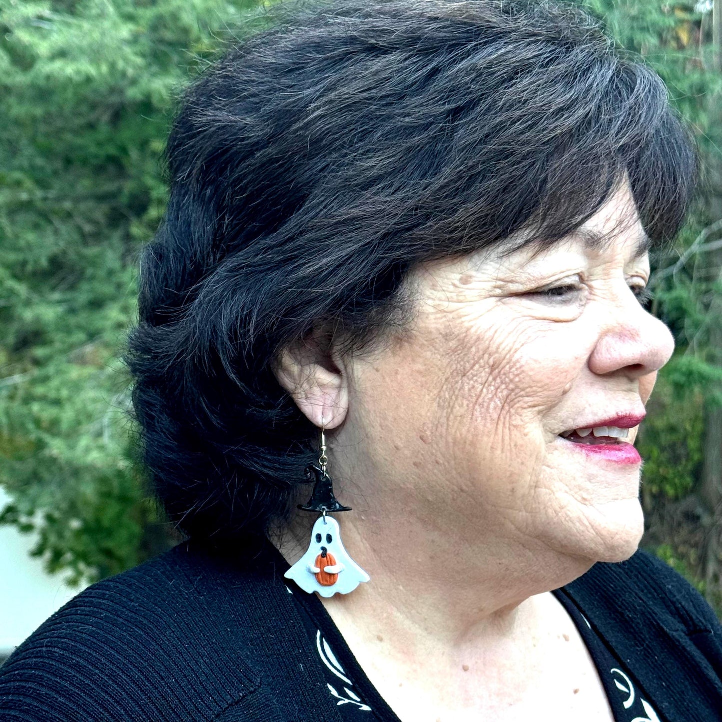 Bewitched Ghosts Dangle Earrings