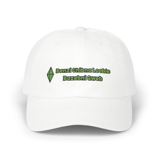 Simlish Phrase Classic Cap | "Nothing is Impossible if you Believe" in Simlish Hat