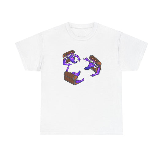 Mimic Doppleganger Meme Unisex Heavy Cotton Tee | Funny Dnd Tee