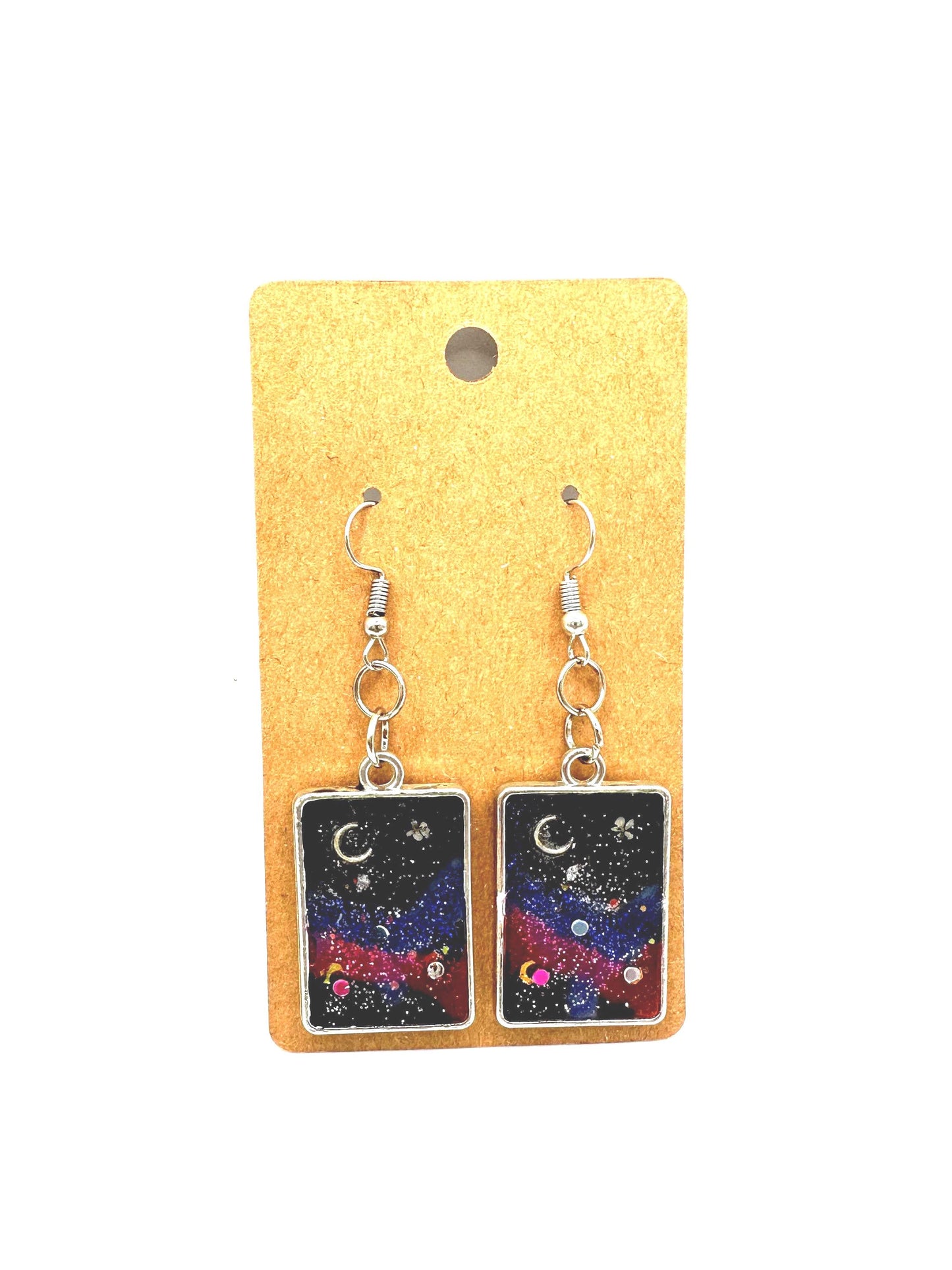 Galaxy Night Sky Earrings