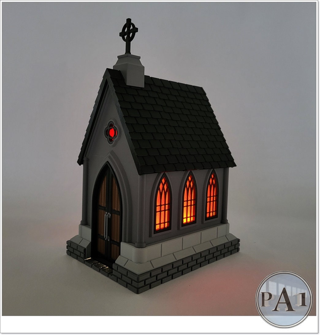 Gothic Chapel Candy Jar