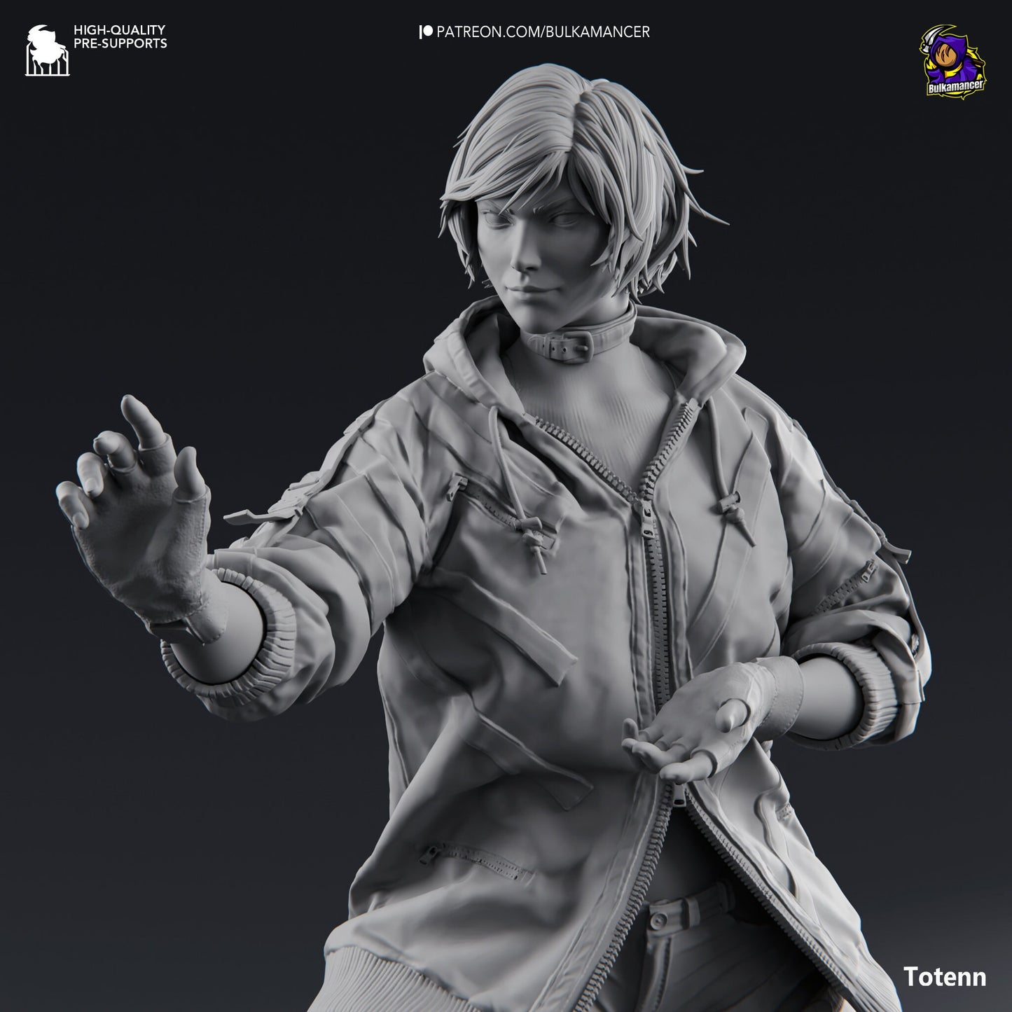 Reina - Tekken 8 | 3D Printed | SOME ASSEMBLY REQUIRED