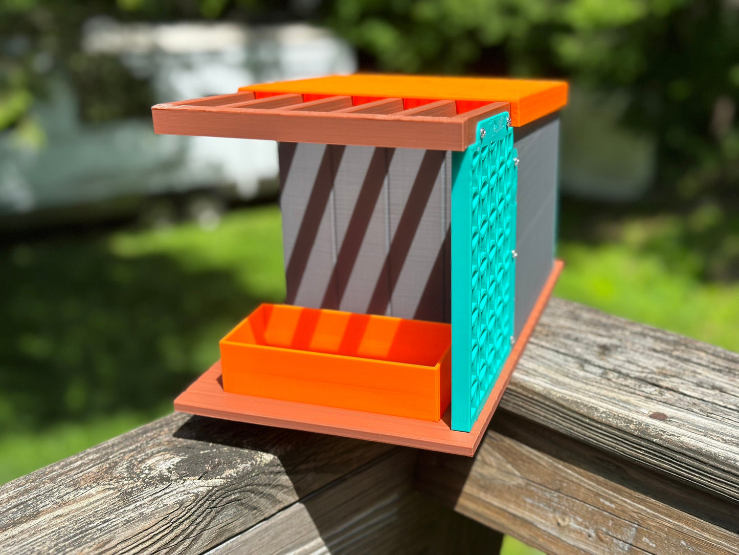 Mid Century Modern Bird House