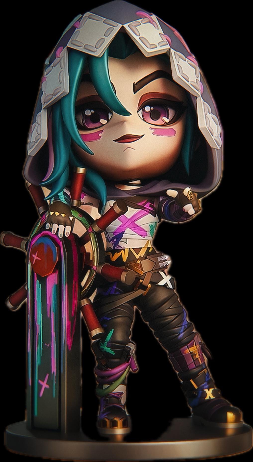 Jinx Arcane Chibi Figurine
