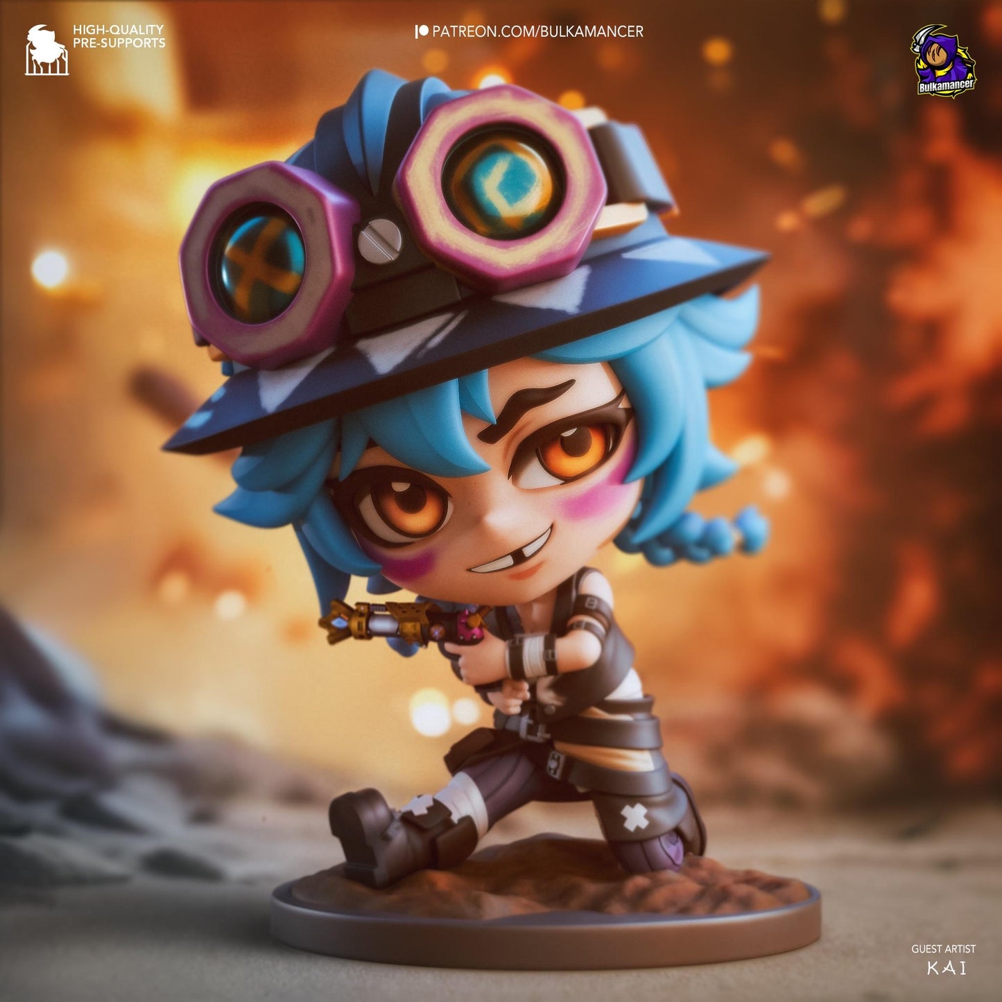 Isha Arcane Chibi Figurine