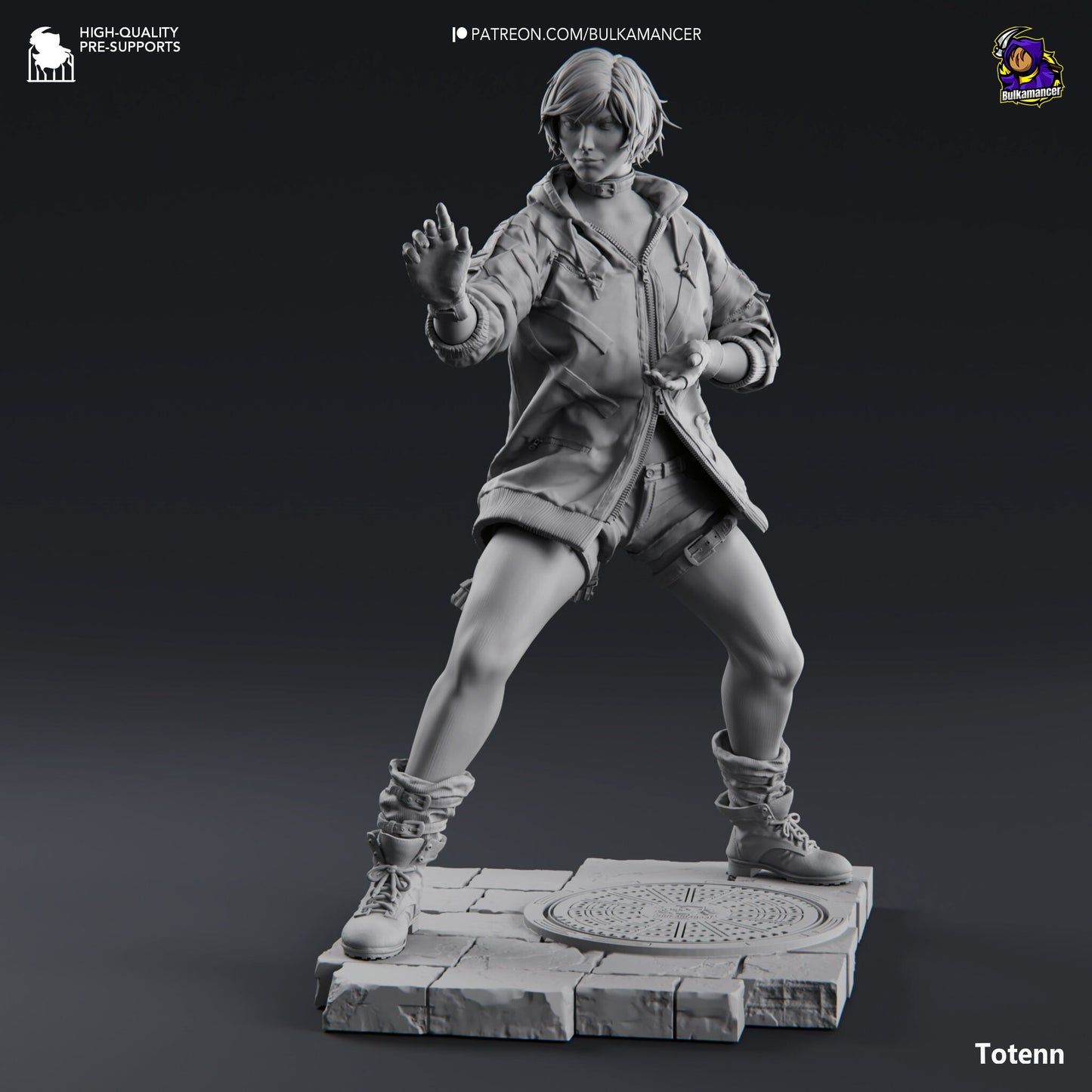 Reina - Tekken 8 | 3D Printed | SOME ASSEMBLY REQUIRED