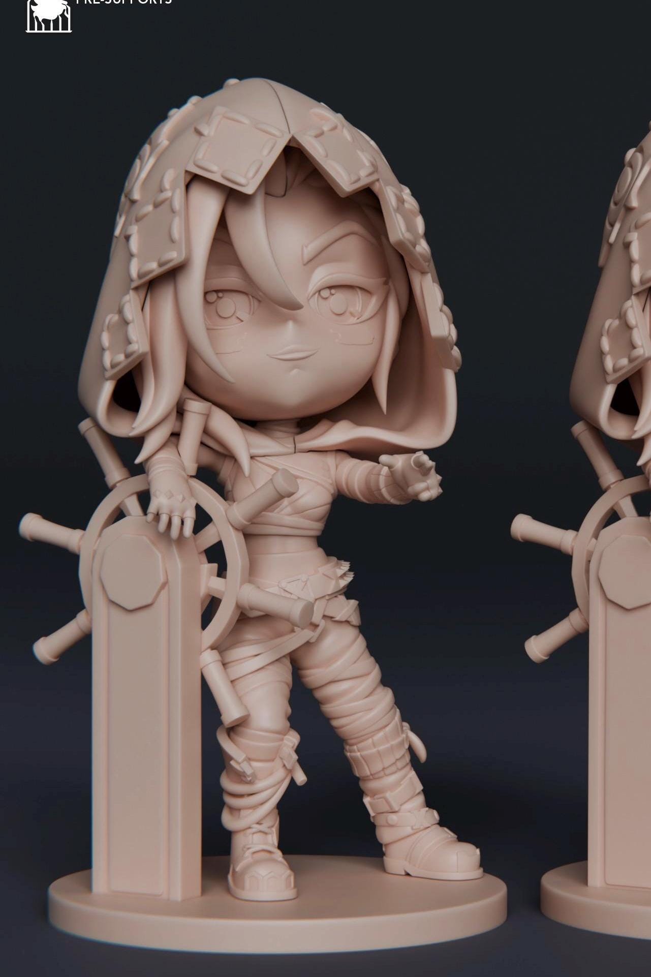 Jinx Arcane Chibi Figurine
