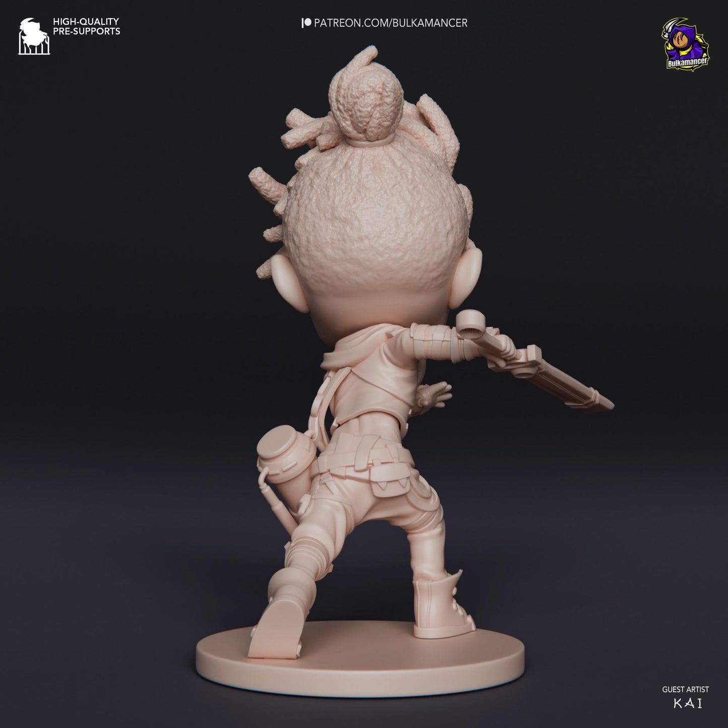 Ekko Arcane Chibi Figurine
