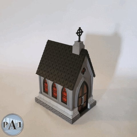 Gothic Chapel Candy Jar