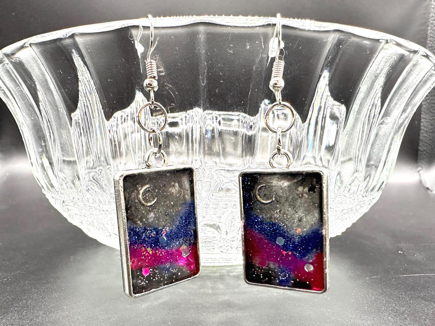 Galaxy Night Sky Earrings