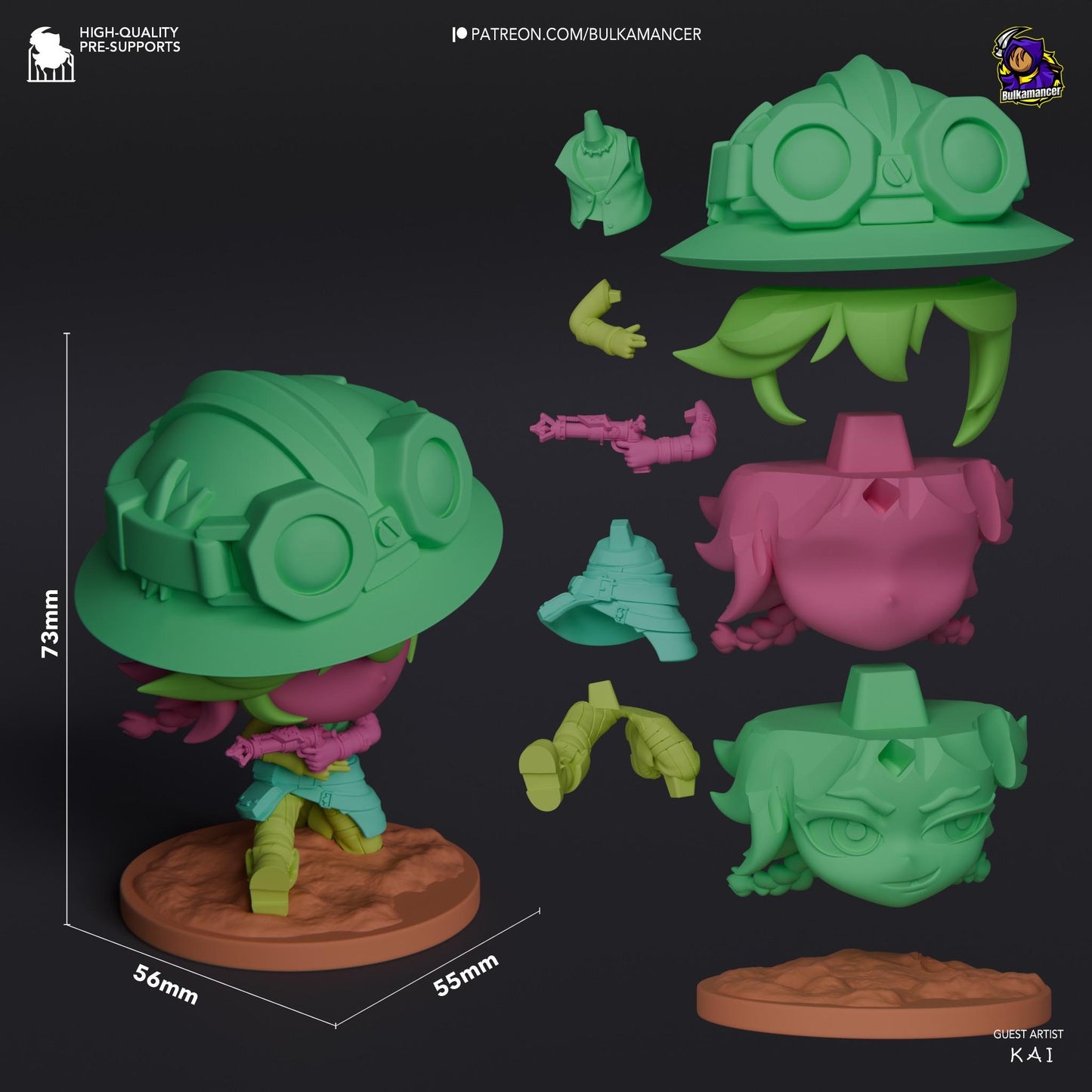 Isha Arcane Chibi Figurine