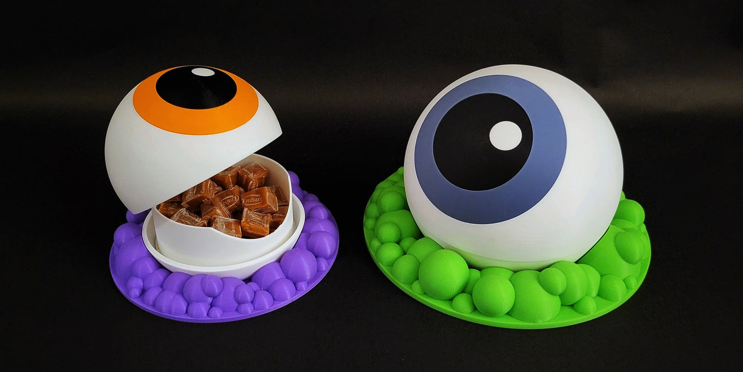 EyeBall Candy Bowl | 3D Printed | PLA Filament