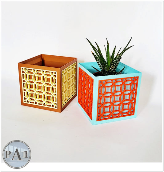 Plant Holders - Mid Century Design | 3D Printed | PLA Filament