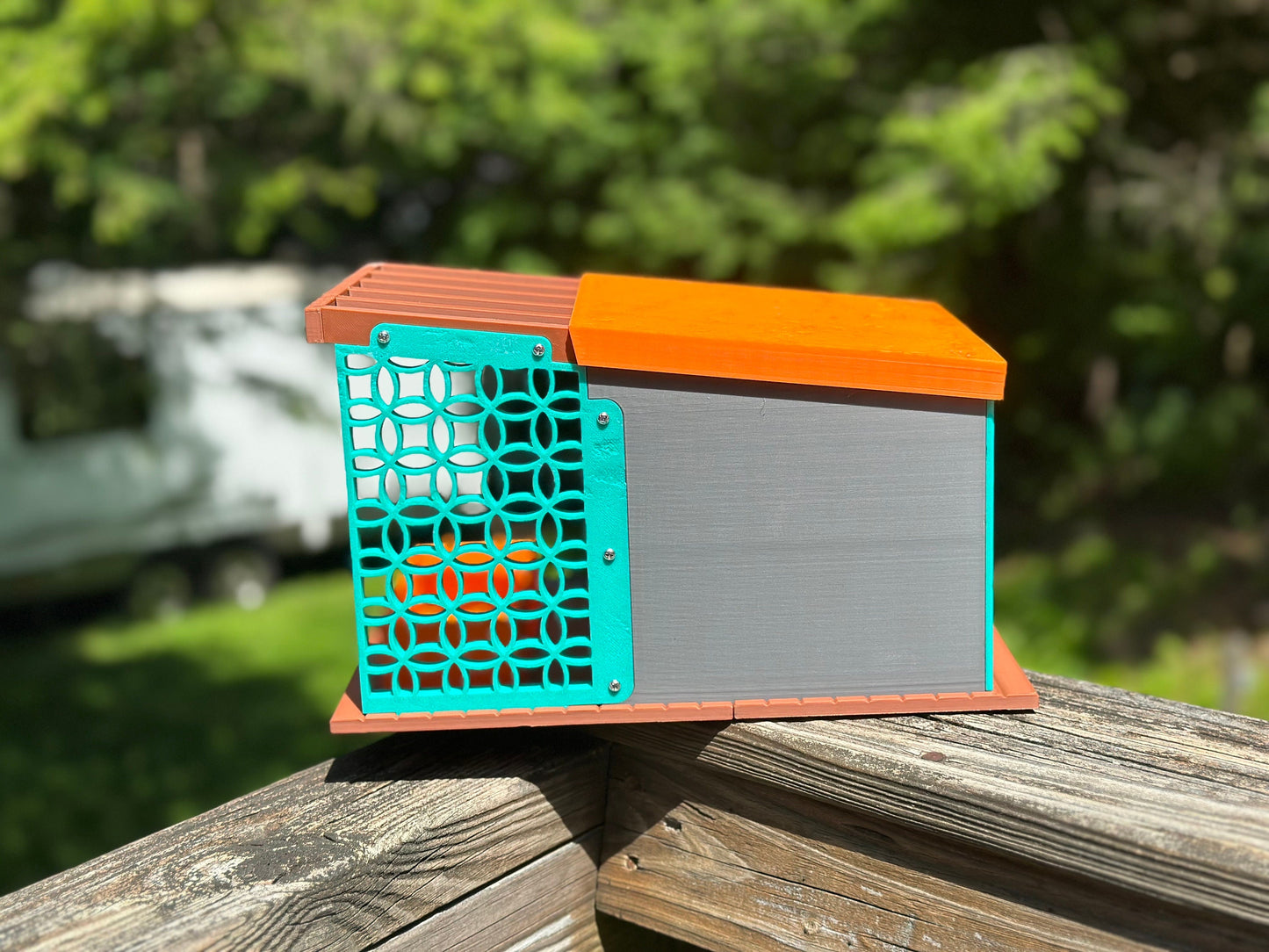 Mid Century Modern Bird House
