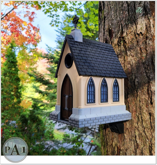 Gothic Church Birdhouse