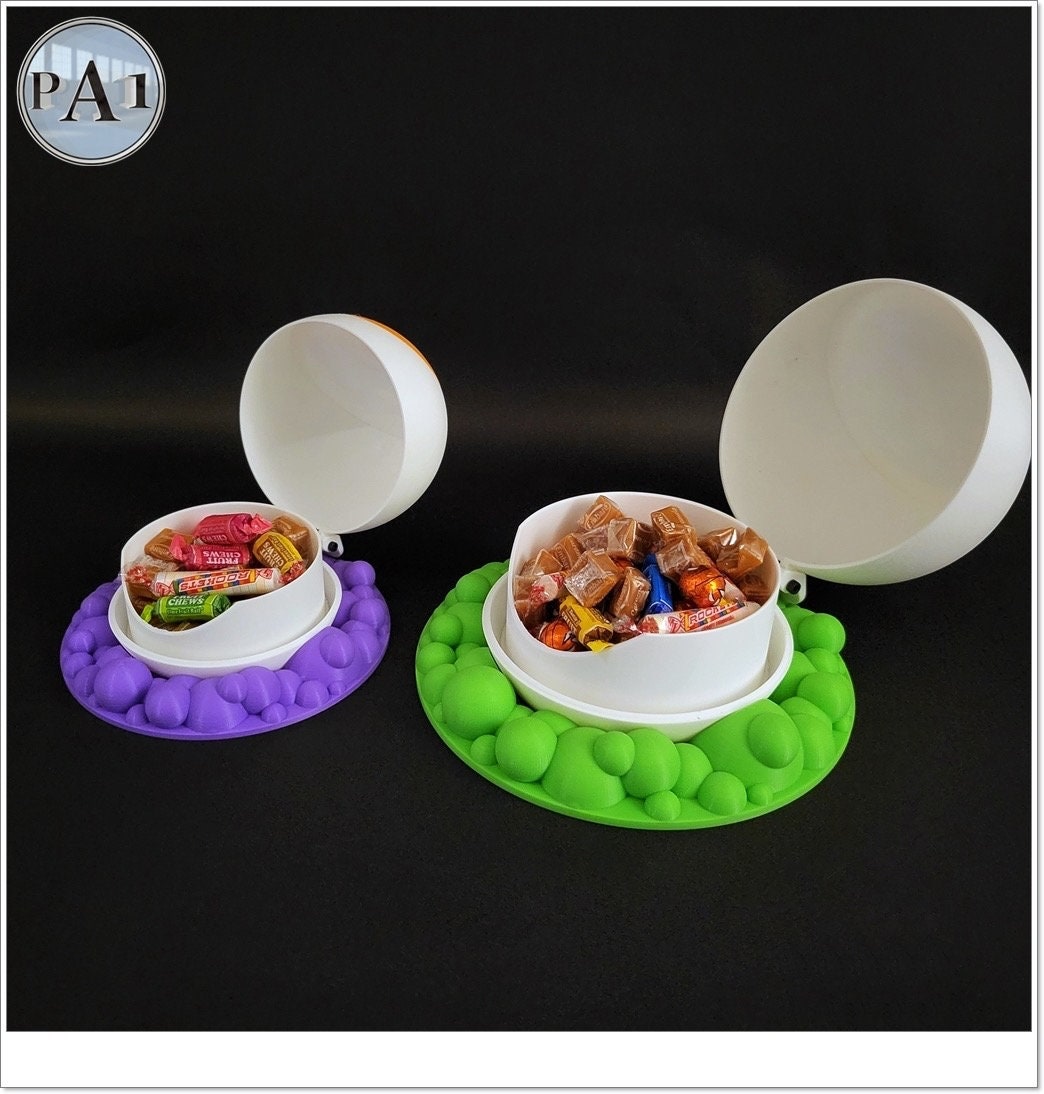 EyeBall Candy Bowl | 3D Printed | PLA Filament