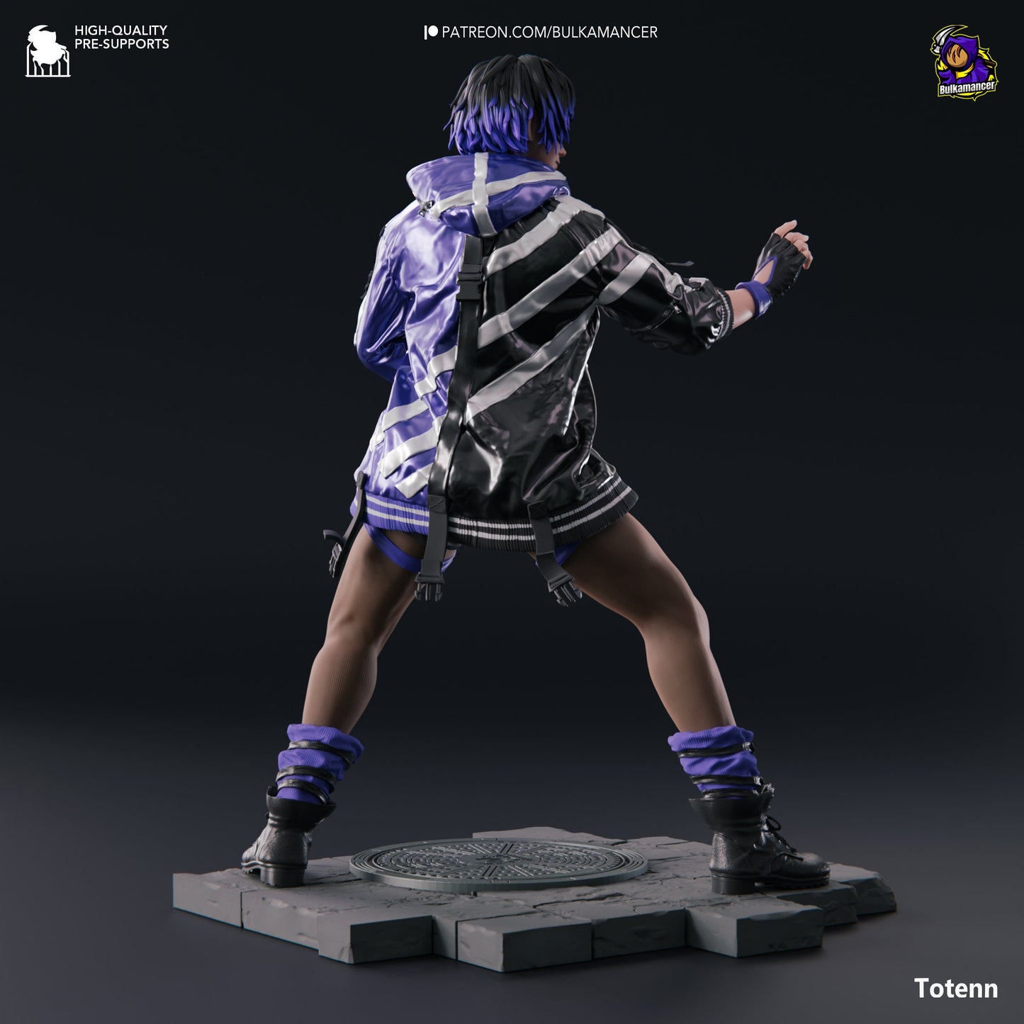 Reina - Tekken 8 | 3D Printed | SOME ASSEMBLY REQUIRED