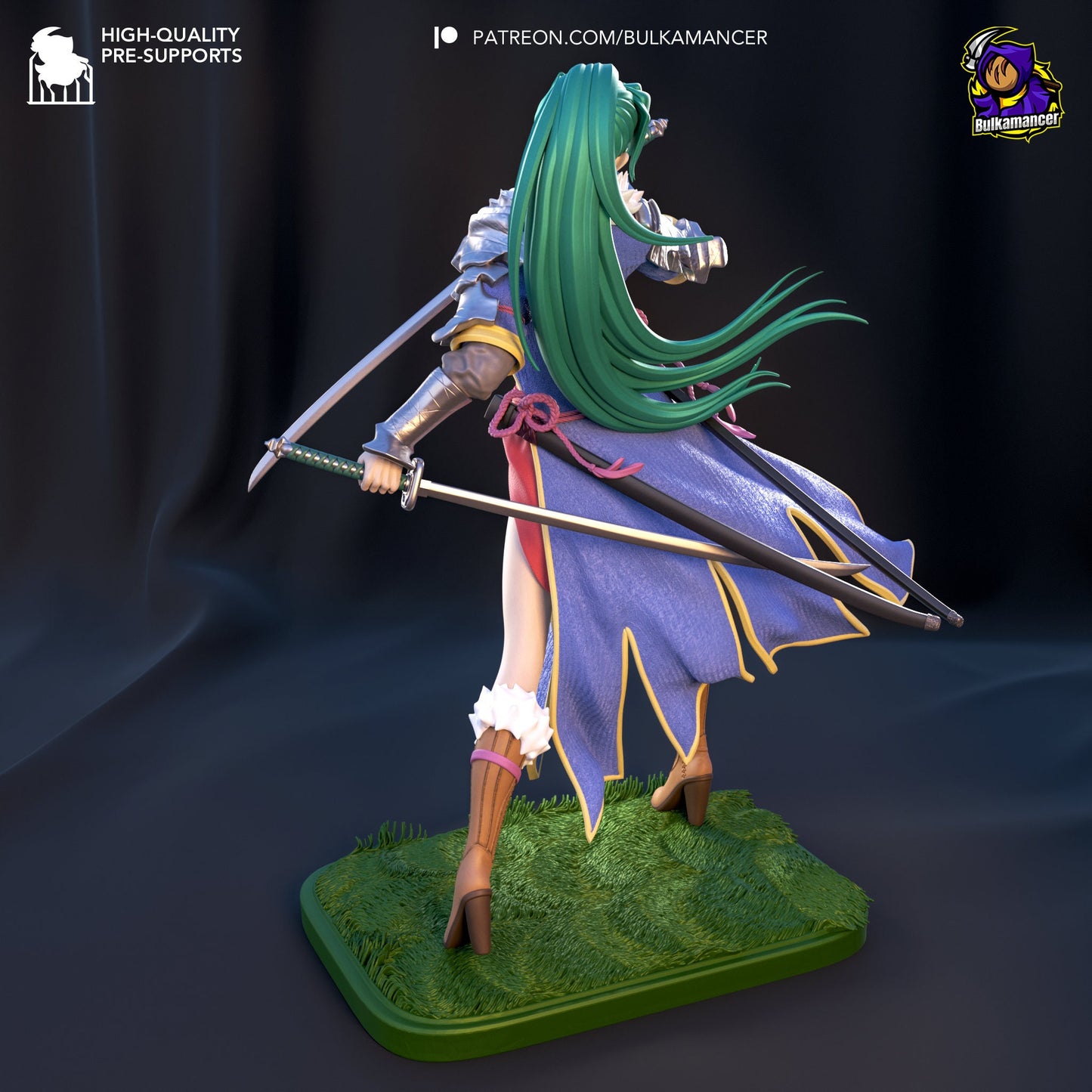 Lyndis - Fire Emblem | 3D Printed Resin | SOME ASSEMBLY REQUIRED