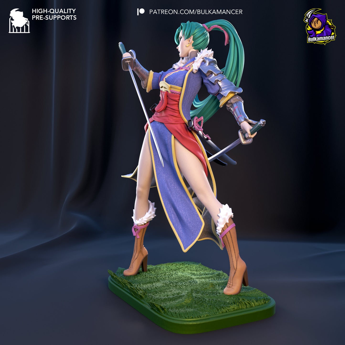 Lyndis - Fire Emblem | 3D Printed Resin | SOME ASSEMBLY REQUIRED