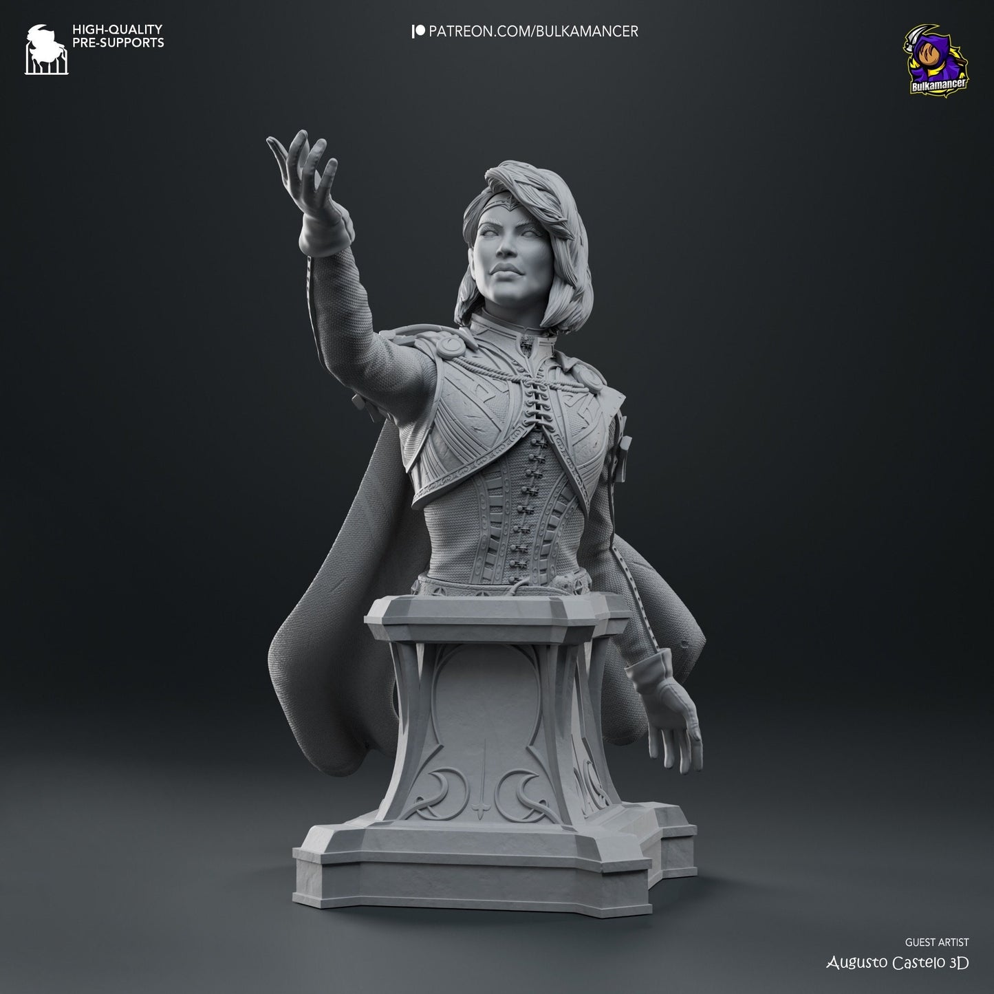 Isobel - Baldur's Gate 3 Bust | SOME ASSEMBLY REQUIRED
