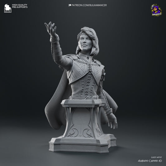 Isobel - Baldur's Gate 3 Bust | SOME ASSEMBLY REQUIRED