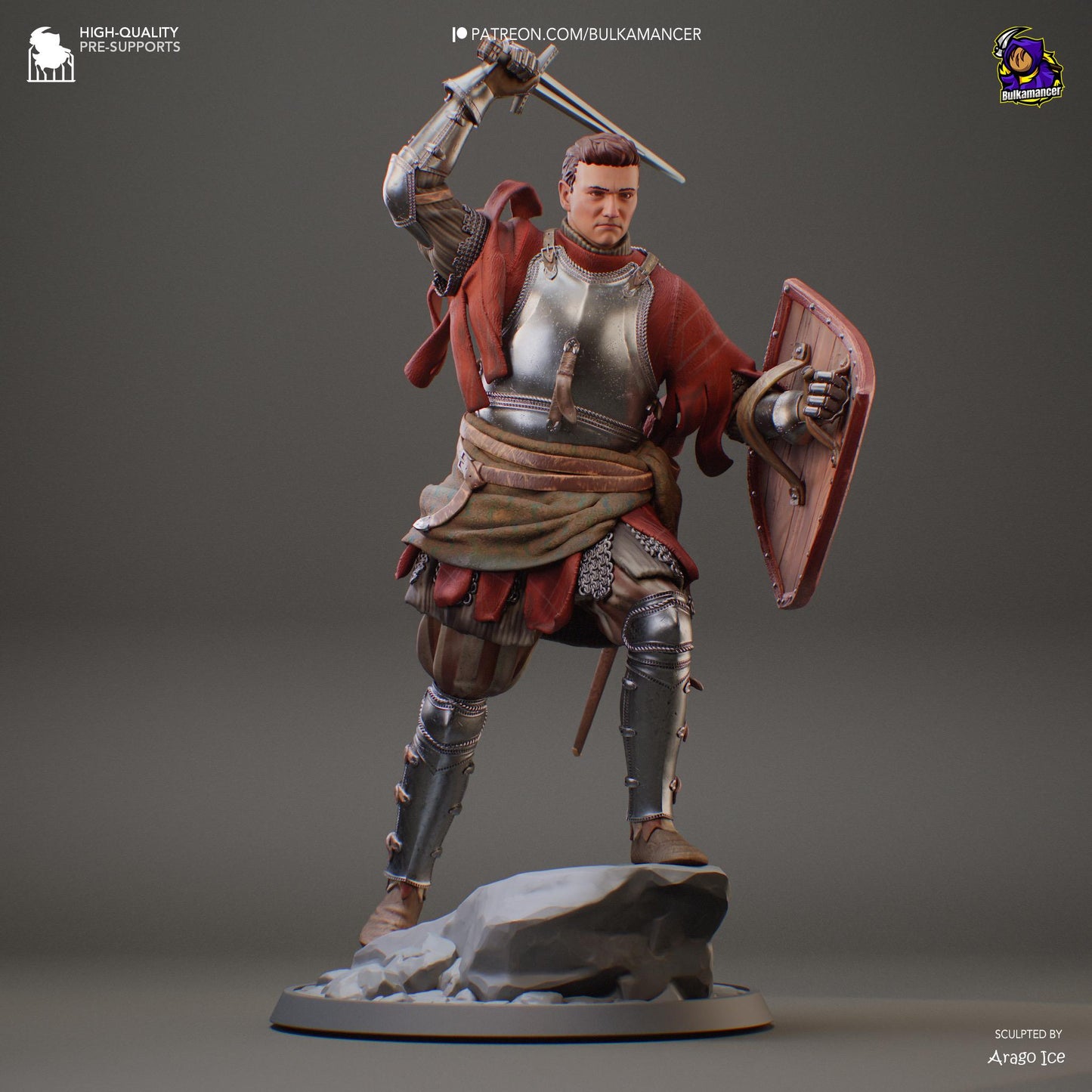 Kingdom Come Deliverance Figure: Henry Collectible, Medieval RPG Decor (Some Assembly Required