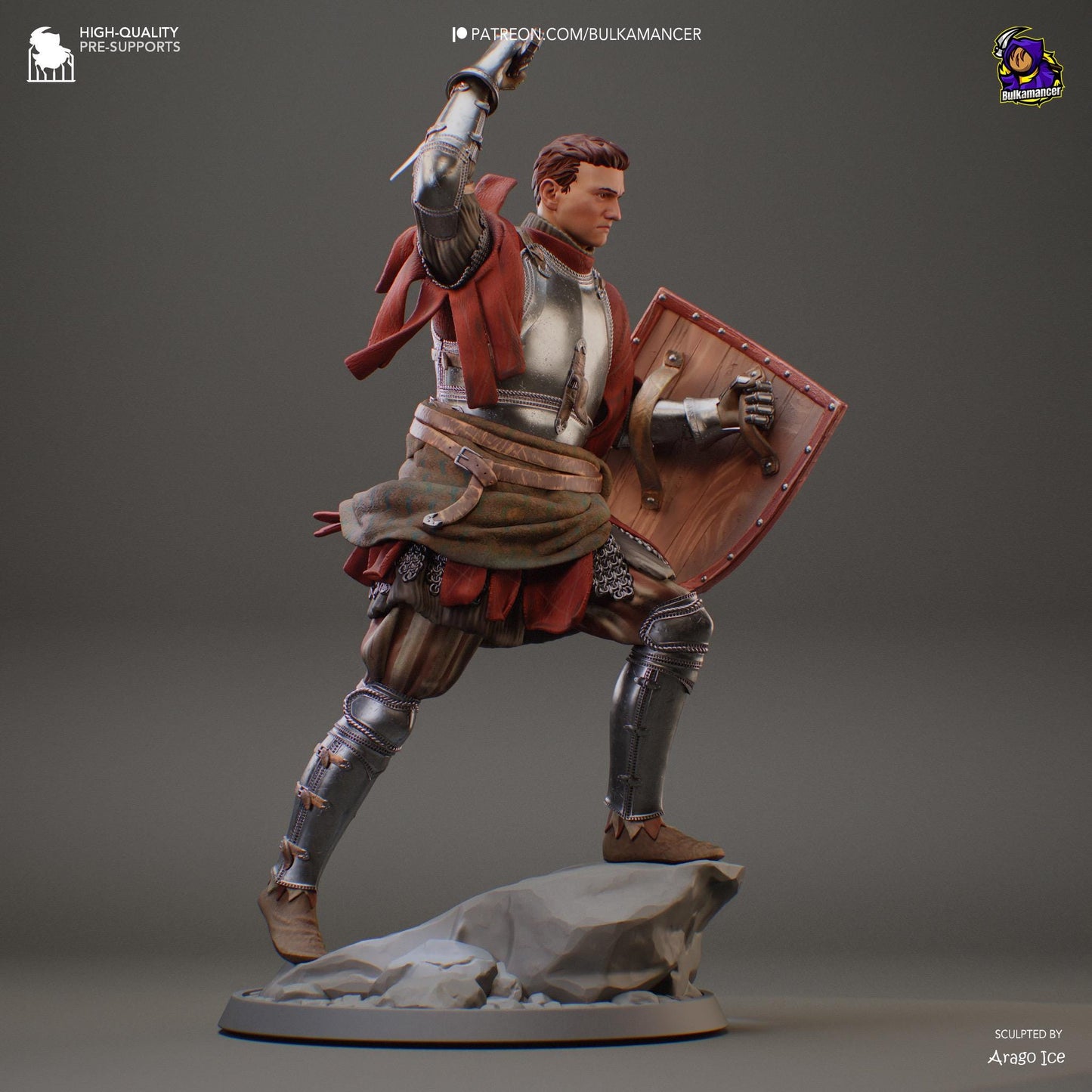 Kingdom Come Deliverance Figure: Henry Collectible, Medieval RPG Decor (Some Assembly Required