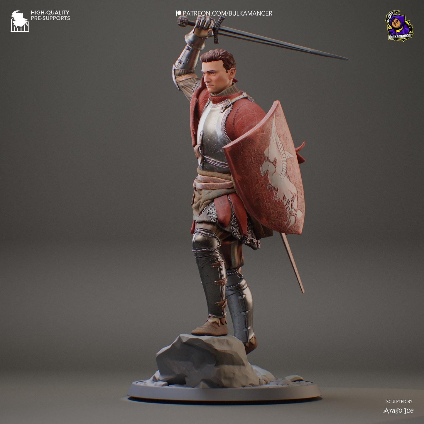 Kingdom Come Deliverance Figure: Henry Collectible, Medieval RPG Decor (Some Assembly Required