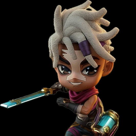 Ekko Arcane Chibi Figurine