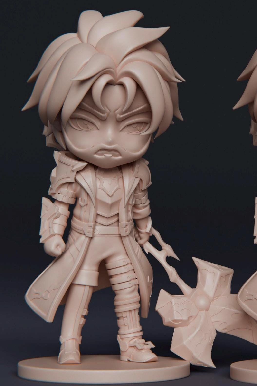 Jayce Arcane Chibi Figurine (SOME ASSEMBLY REQUIRED)