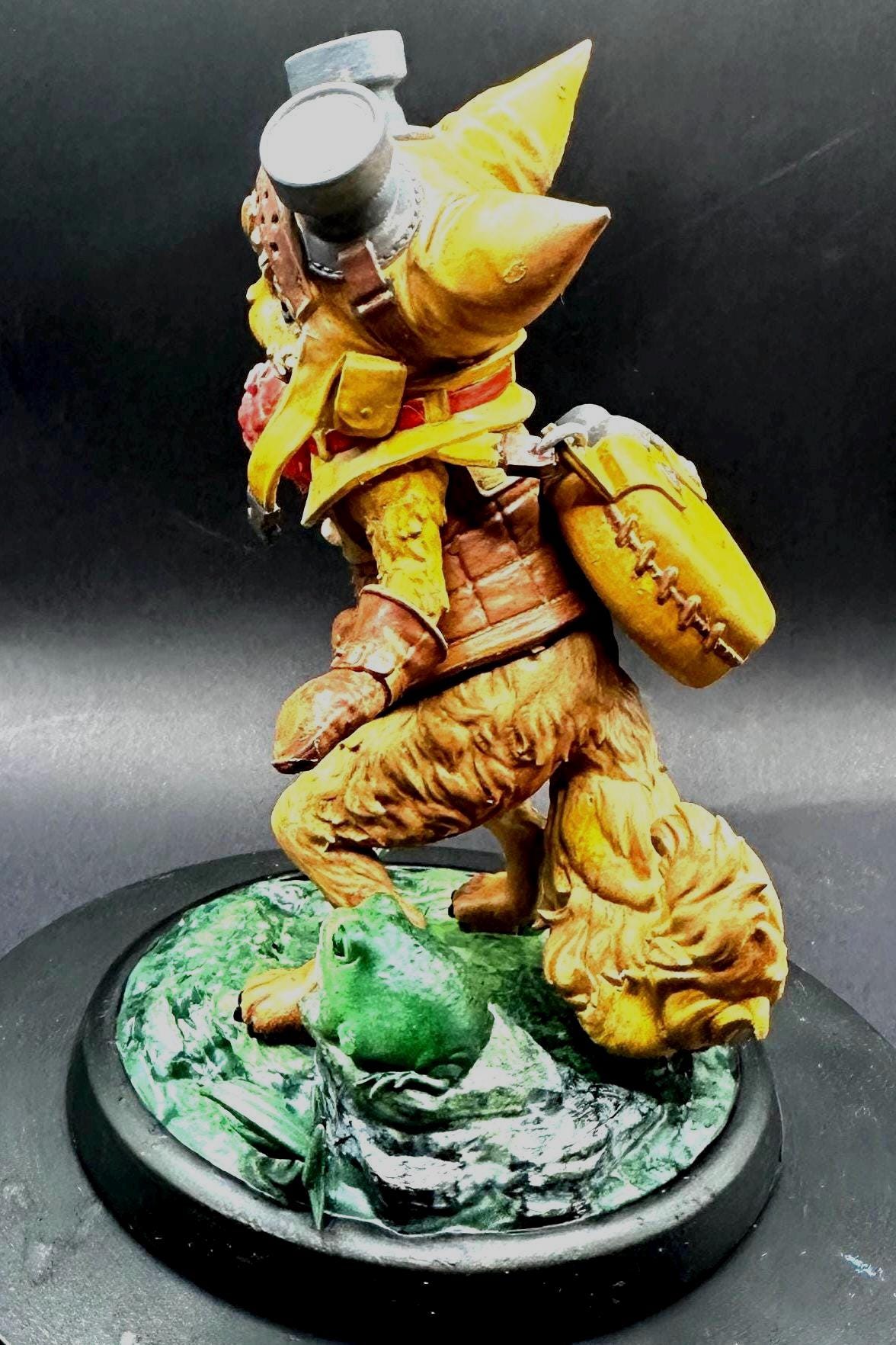 Palico Monster Hunter Figure: Gamer Desk Decor, Felyne Companion Toy