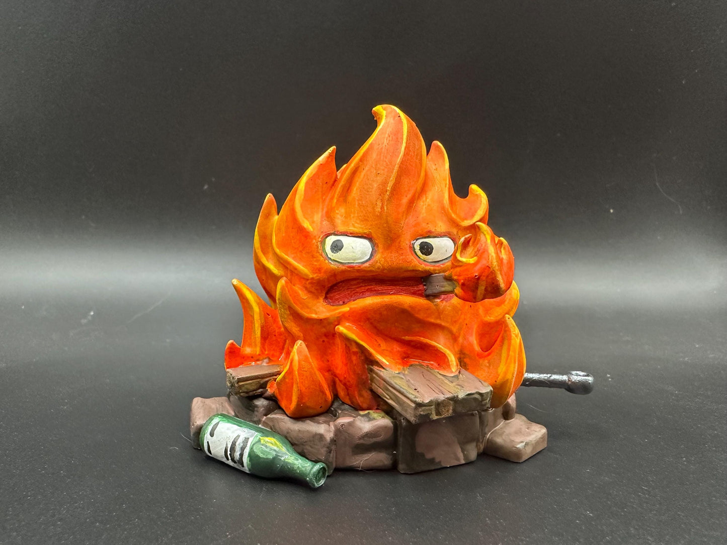 Fire Demon Chibi Figurine