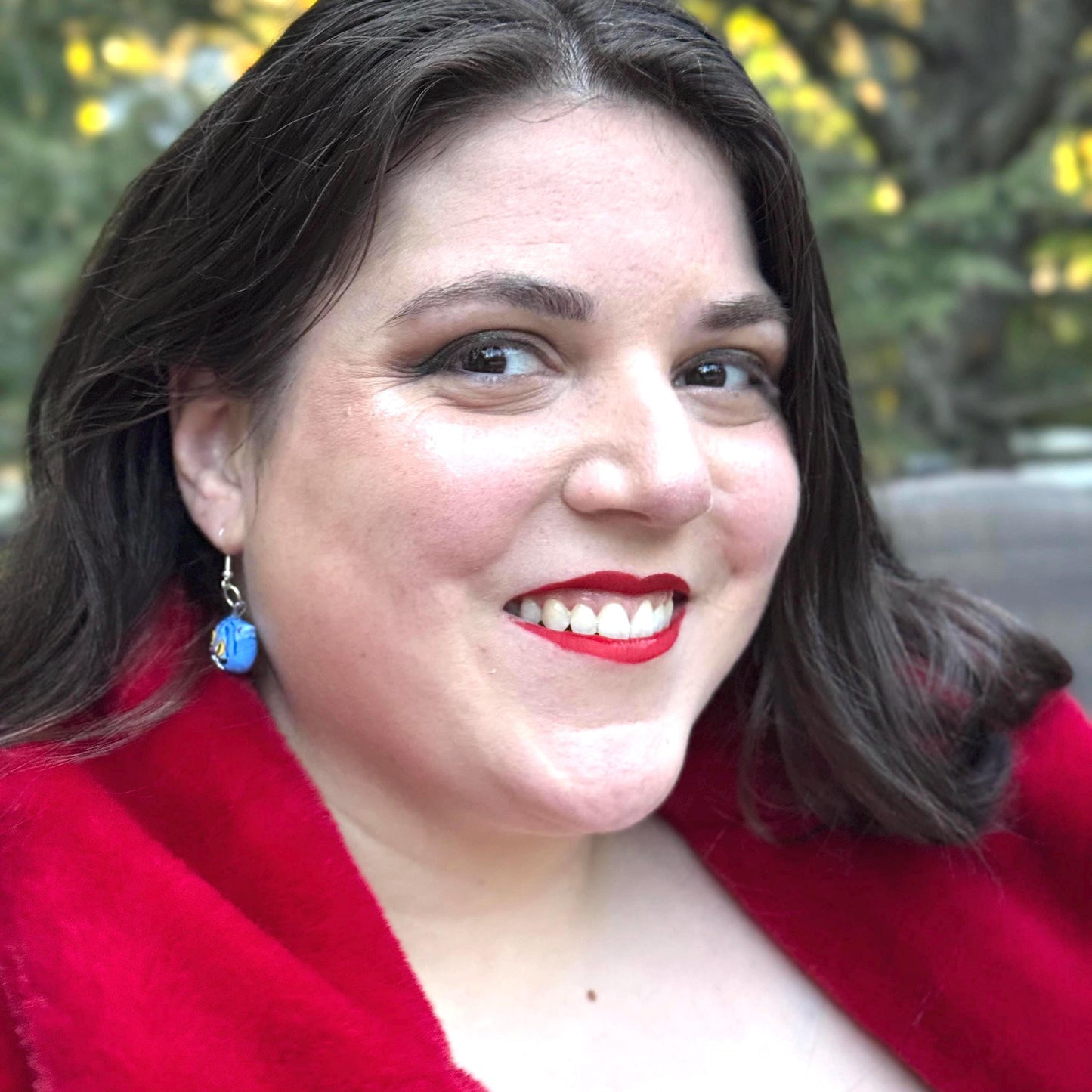 Handmade Derpy Tiger Kpop Demon Hunter Earrings | Cute Polymer Clay Earrings | Handmade Kpop Jewelry | Kawaii Gift for Fans | Clay Dangles