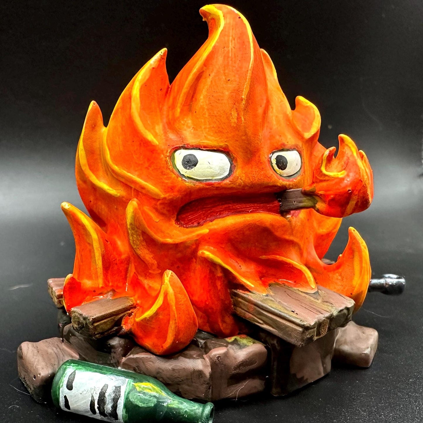 Fire Demon Chibi Figurine