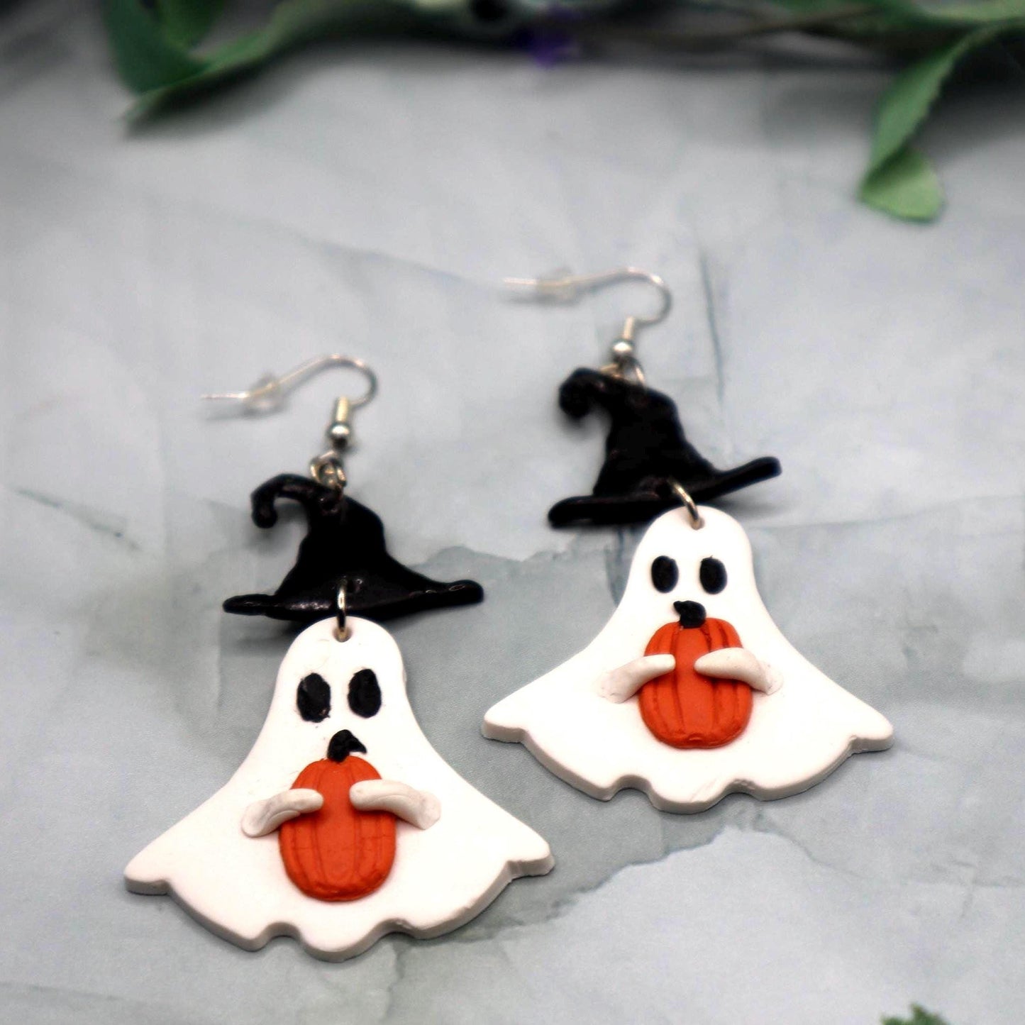 Bewitched Ghosts Dangle Earrings